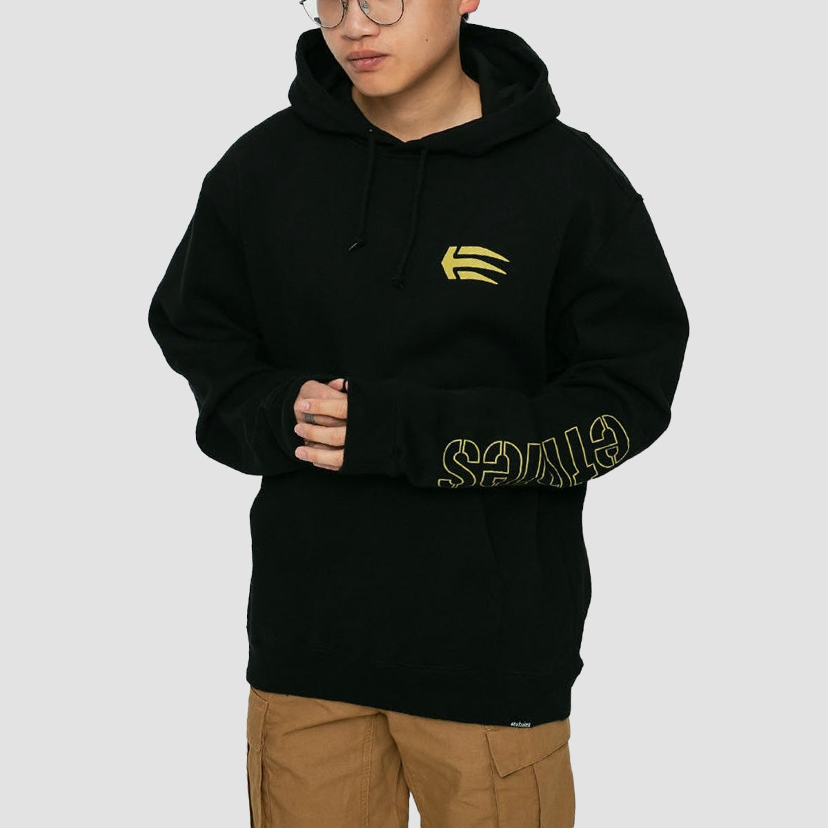 Etnies Joslin Pullover Hoodie Black/Gold