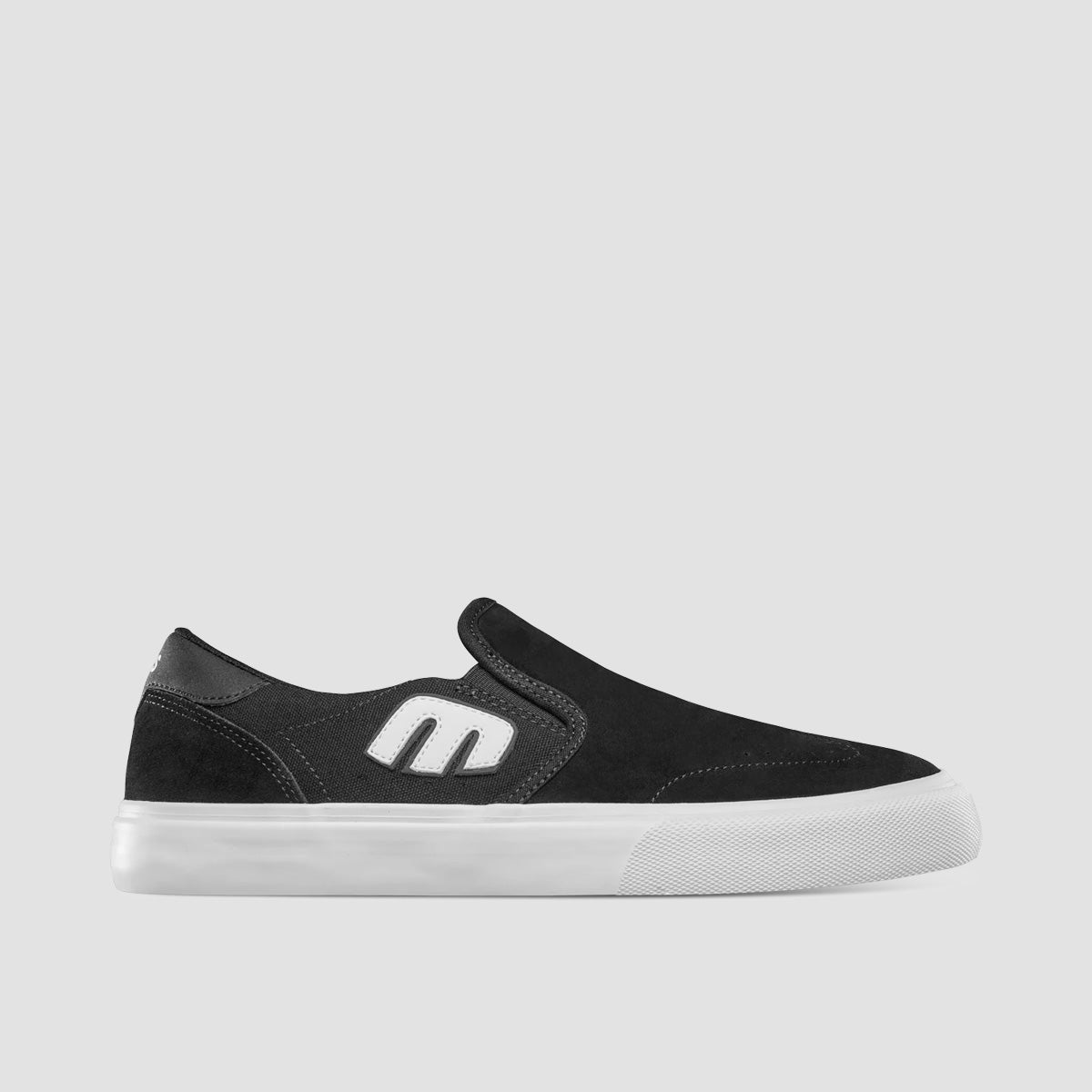 Etnies Lo-Cut Slip On Shoes - Black/White