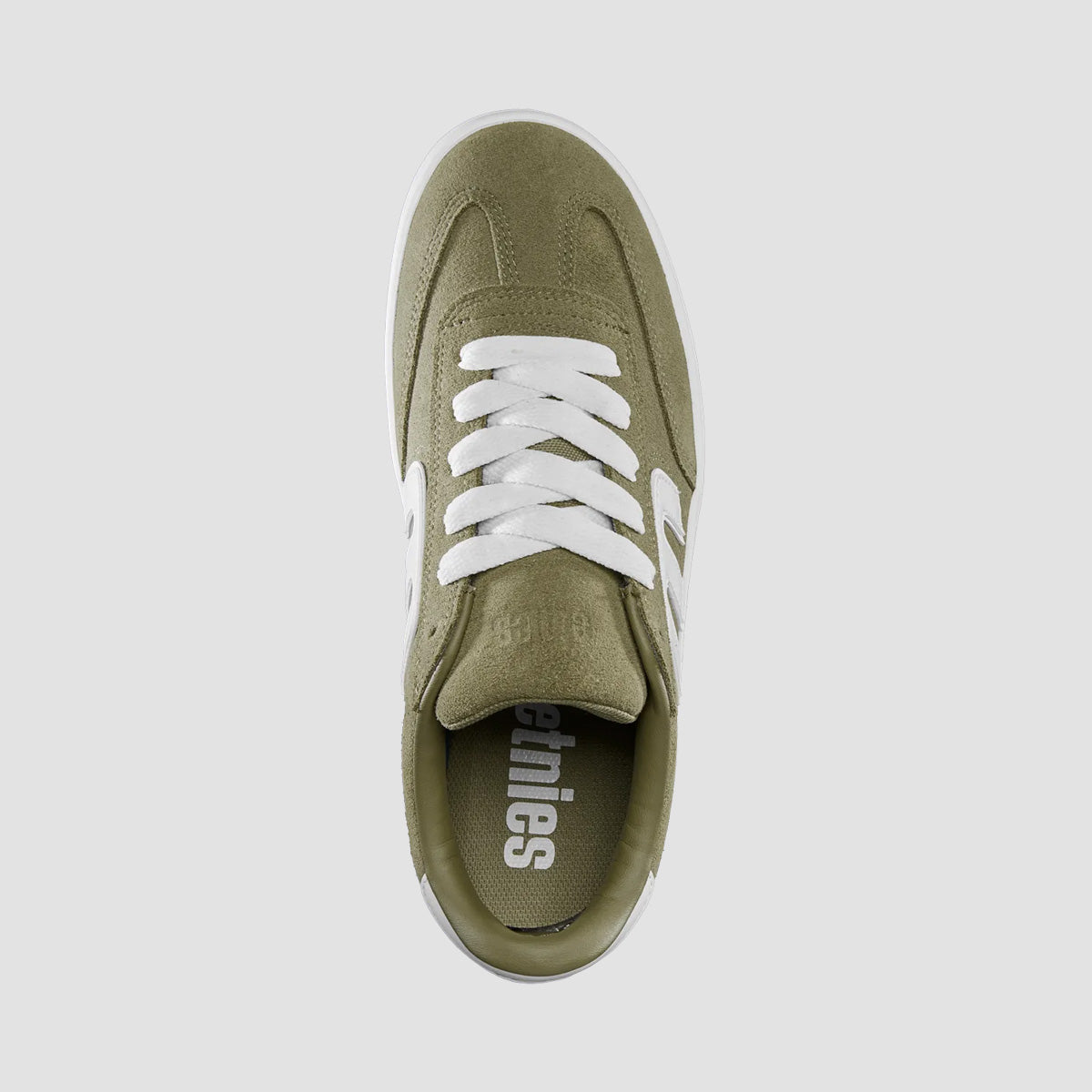 Etnies Locut Shoes - Olive/White