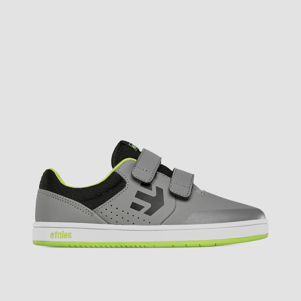 Etnies Marana Shoes - Grey/Lime/White - Little Kids