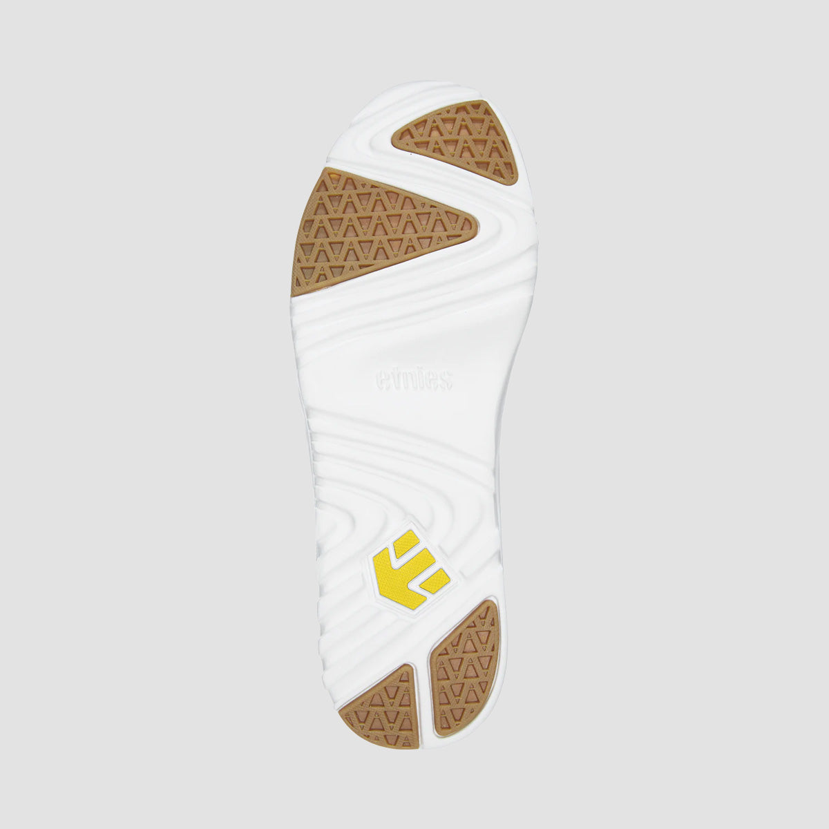 Etnies Scout Shoes - Light Grey/Yellow