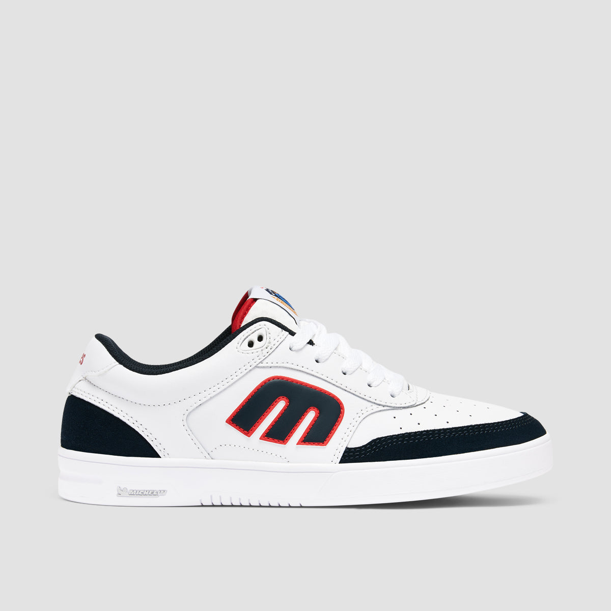 Etnies The Aurelien Michelin Shoes - White/Navy/Red
