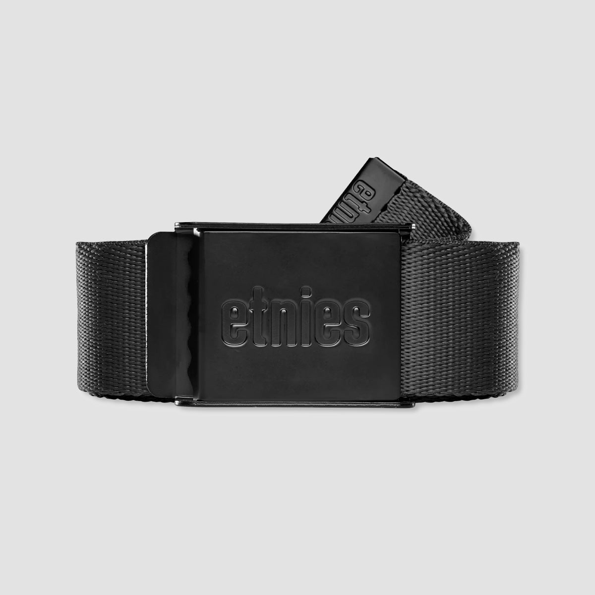 Etnies Wordmark Belt Black/Black