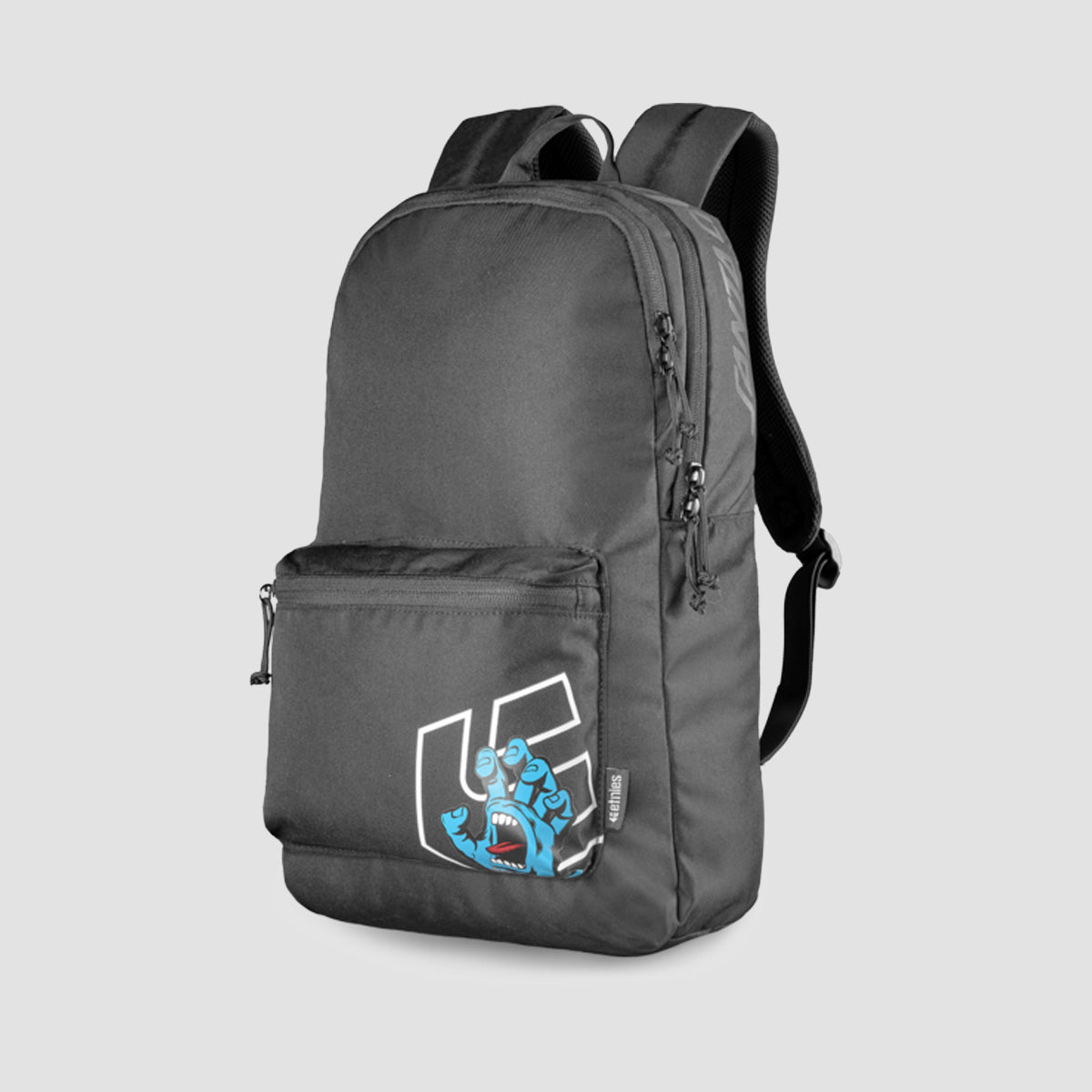 Etnies X Santa Cruz Screaming Hand 21L Backpack Black
