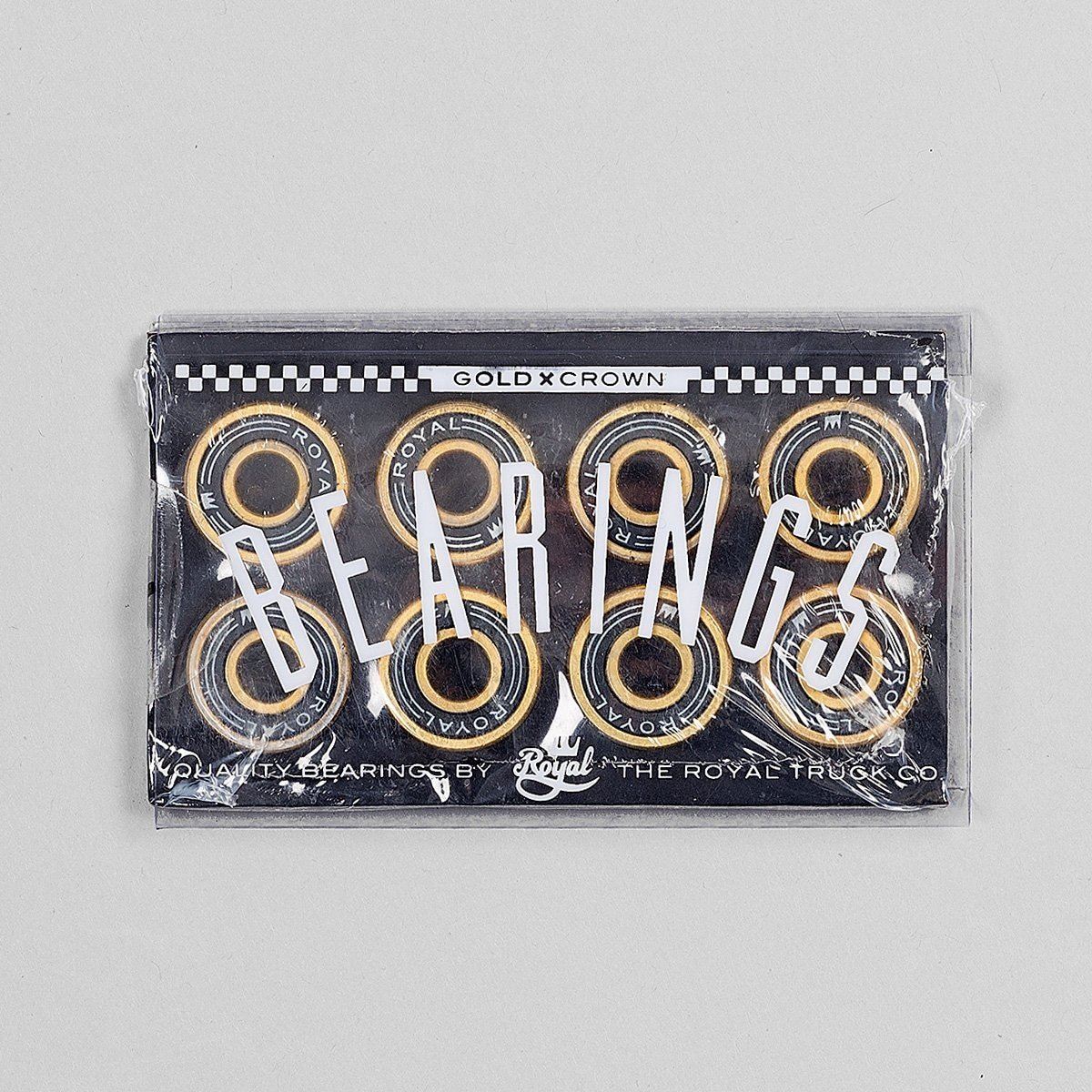 Royal Gold Crown Abec-7 Bearings Gold/Black