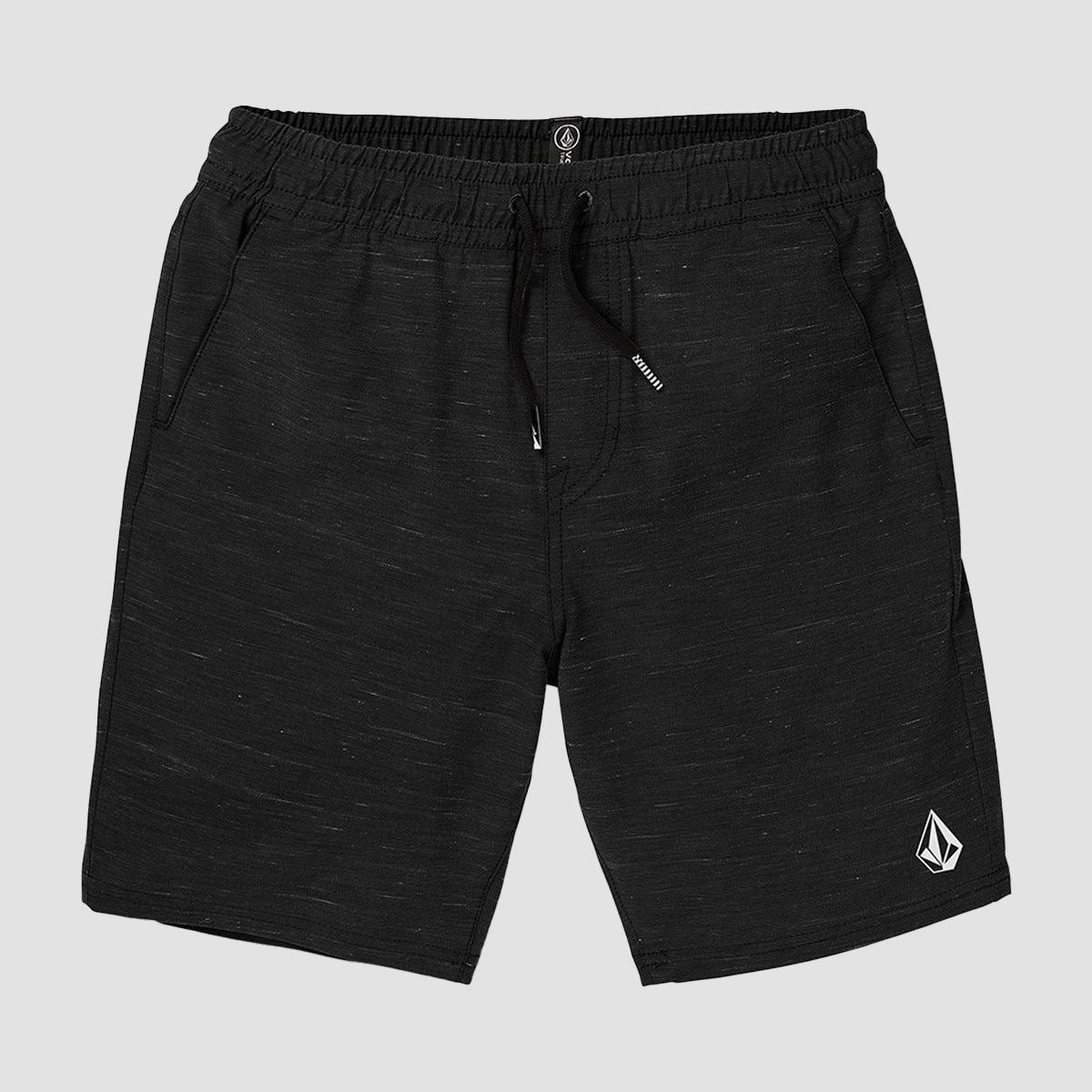 Volcom Understoned 18" Hybrid Shorts Black