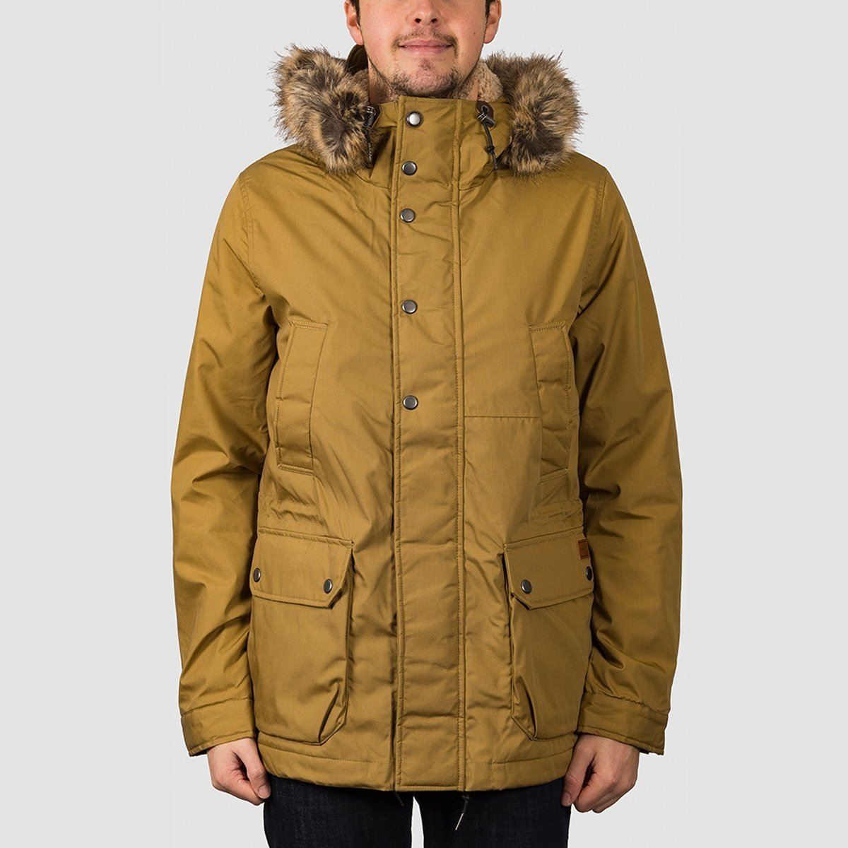 Volcom Lidward 5K Jacket Dark Khaki