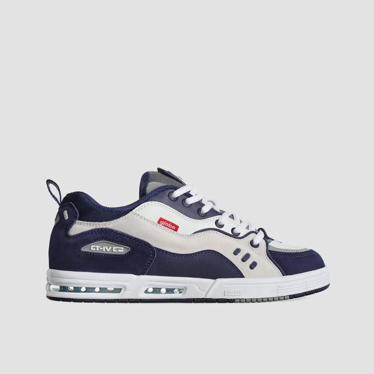 Globe CT-4 Shoes - White/Navy