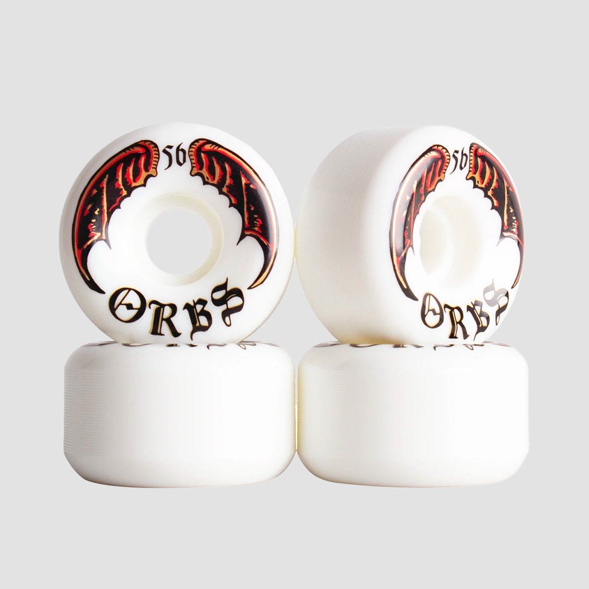 Welcome Orbs Specters Whites 99A Skateboard Wheels White 56mm