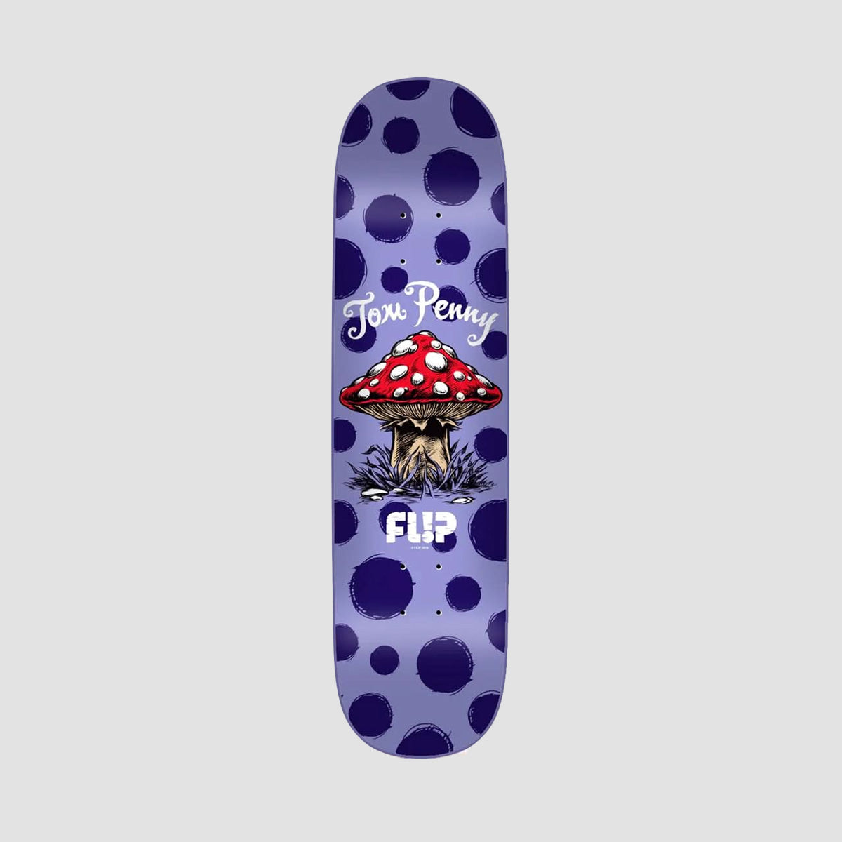 Flip Penny Dots Full Dipped Skateboard Deck Purple - 8.375"