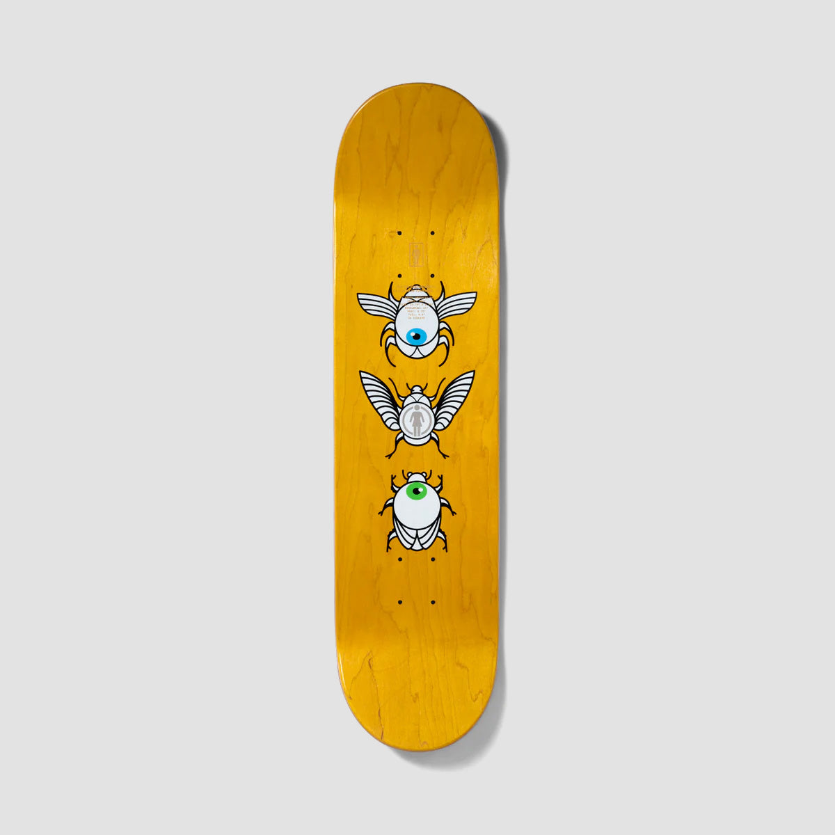 Girl Beetle Bum Simon Bannerot Skateboard Deck - 8.5"