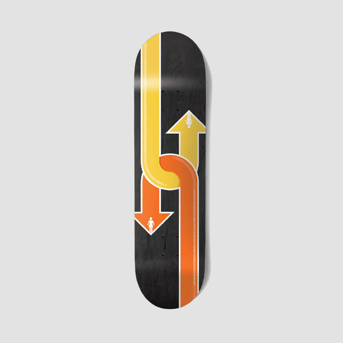Girl Dual Directional Sean Malto W50 Twin Tip Skateboard Deck - 8.3"