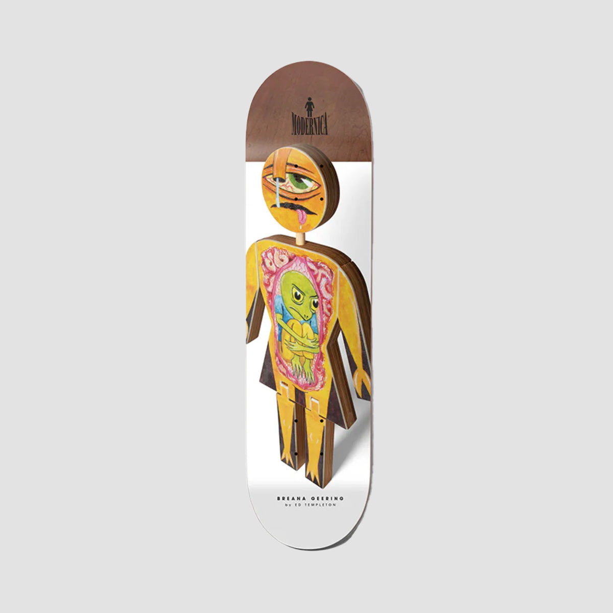 Girl Modernica x Ed Templeton Breana Geering Deck - 8.5"