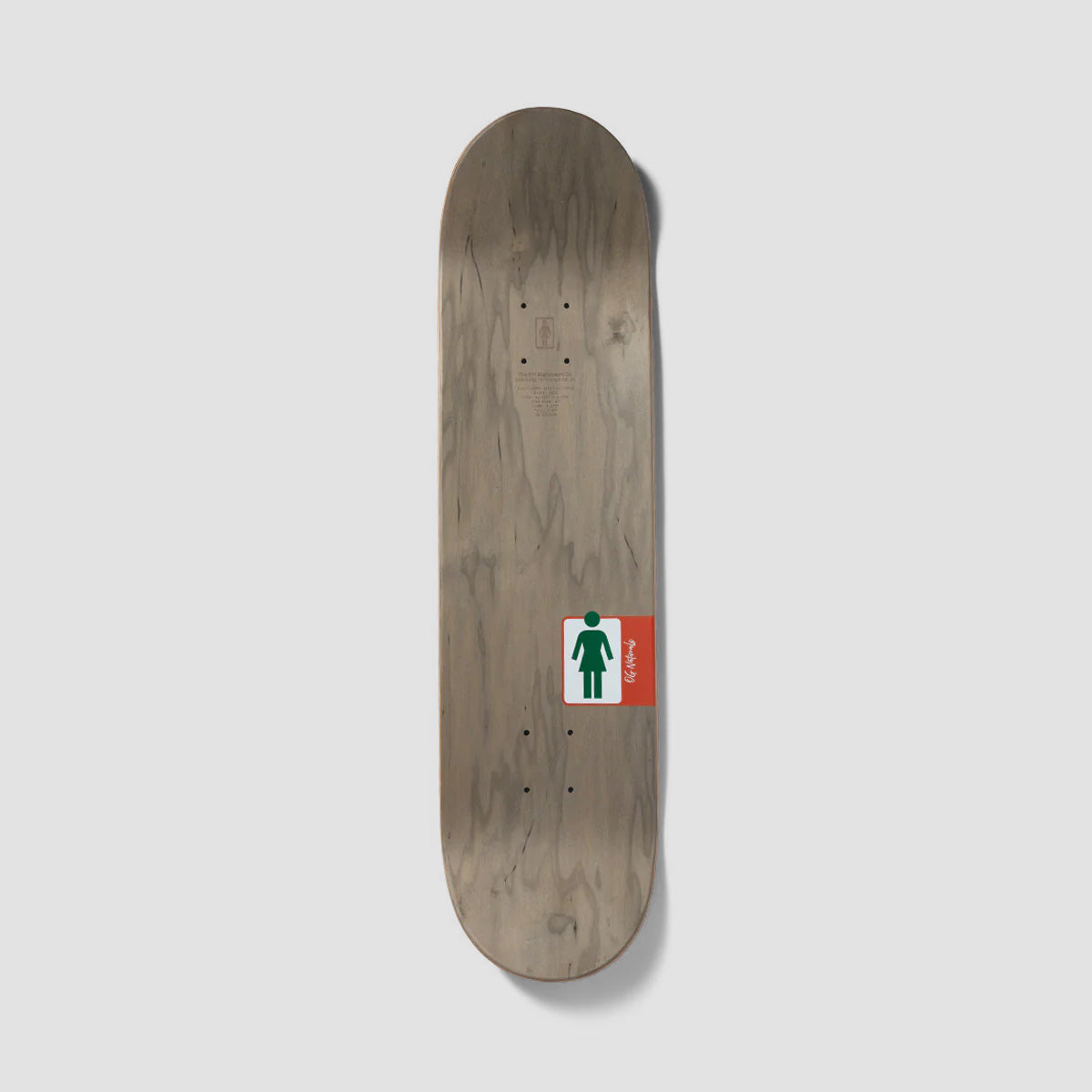 Girl OG Naturals Gass Skateboard Deck - 8.5"