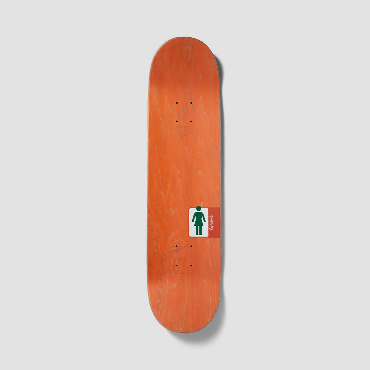 Girl OG Naturals Kennedy Twin Tip Skateboard Deck - 8.25"