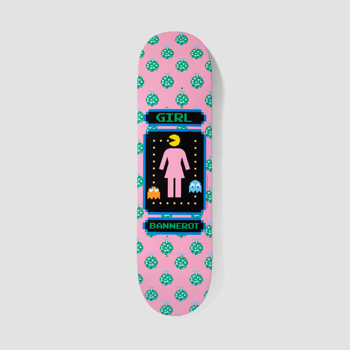 Girl Pac-Man Bannerot Bannerot Skateboard Deck - 8.5"