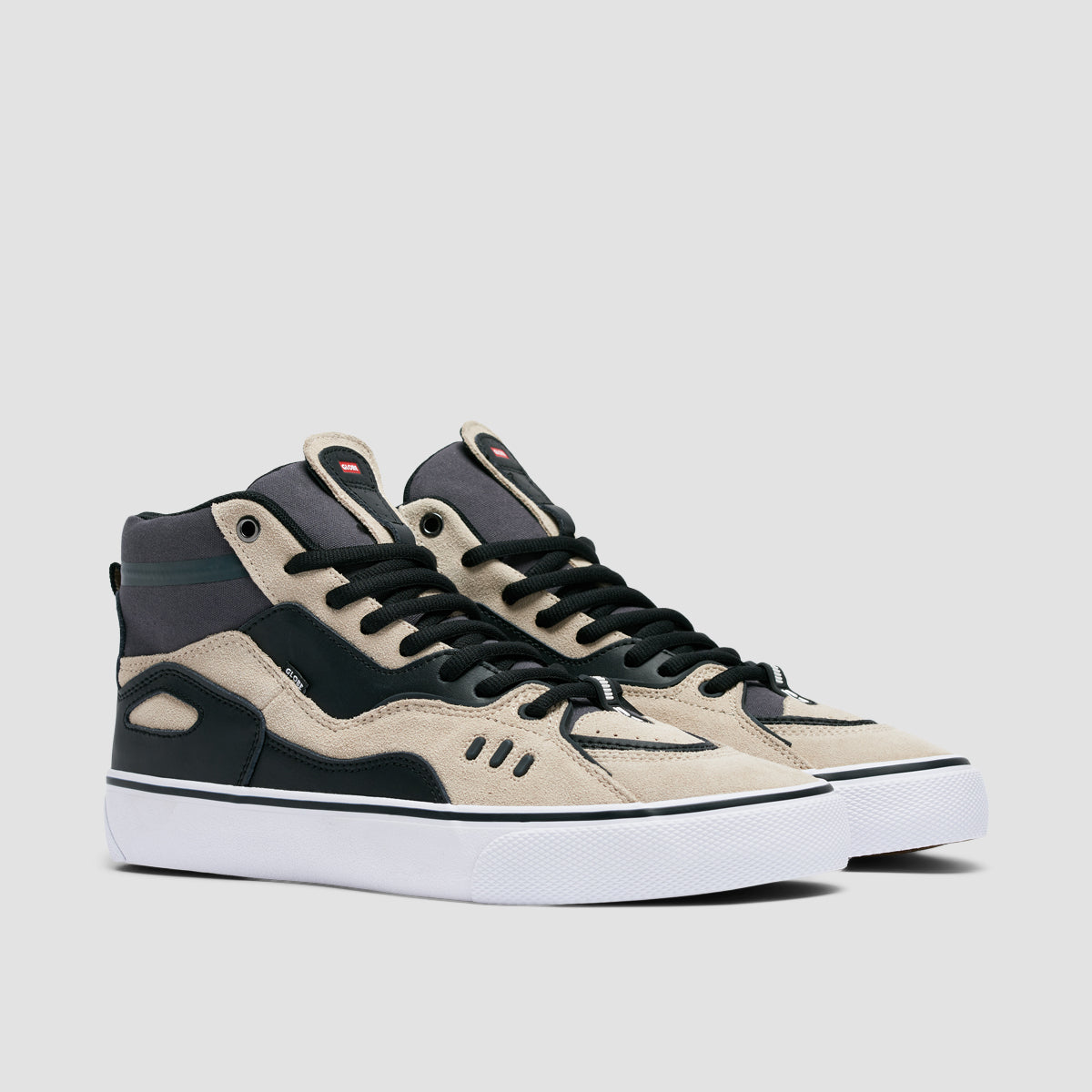 Globe Dimension High Top Shoes Khaki Black