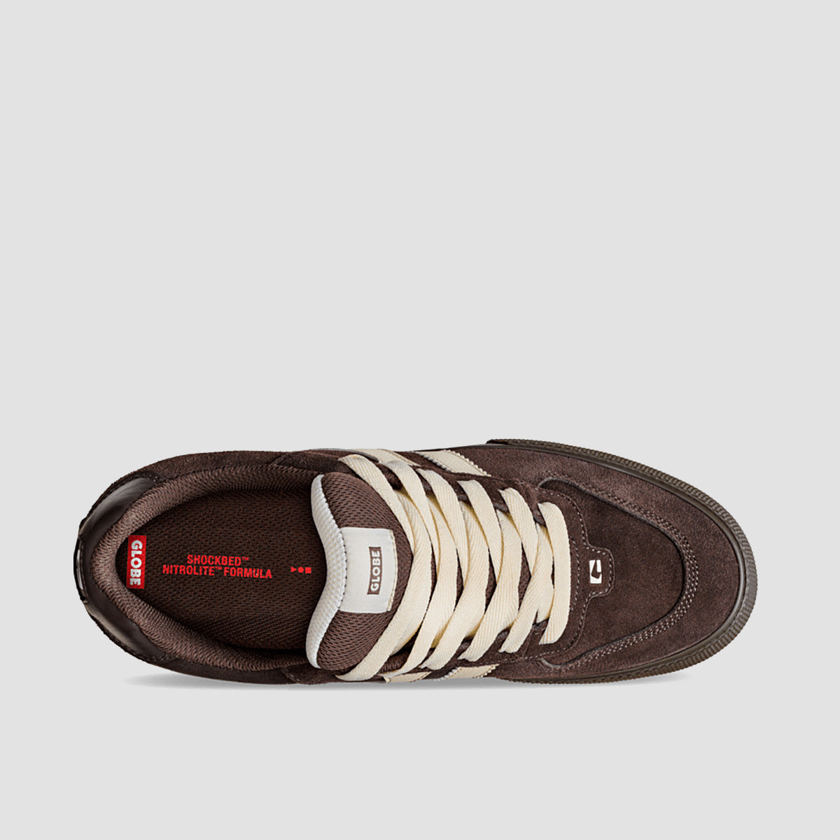 Globe Encore-2 Shoes - Brown/Dark Gum