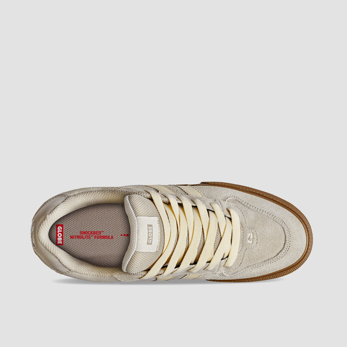 Globe Encore-2 Shoes - Grey/Tobacco Gum