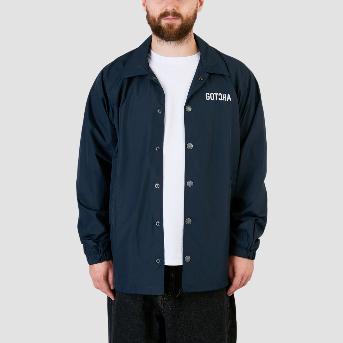 Gotcha Lightweight Coach Jacket Total Eclipse