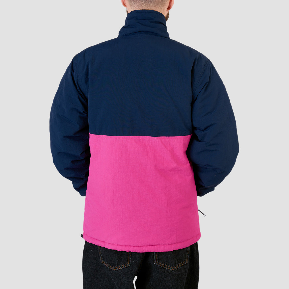 Gotcha Winter 1/4 Zip Jacket Navy/Fuschia