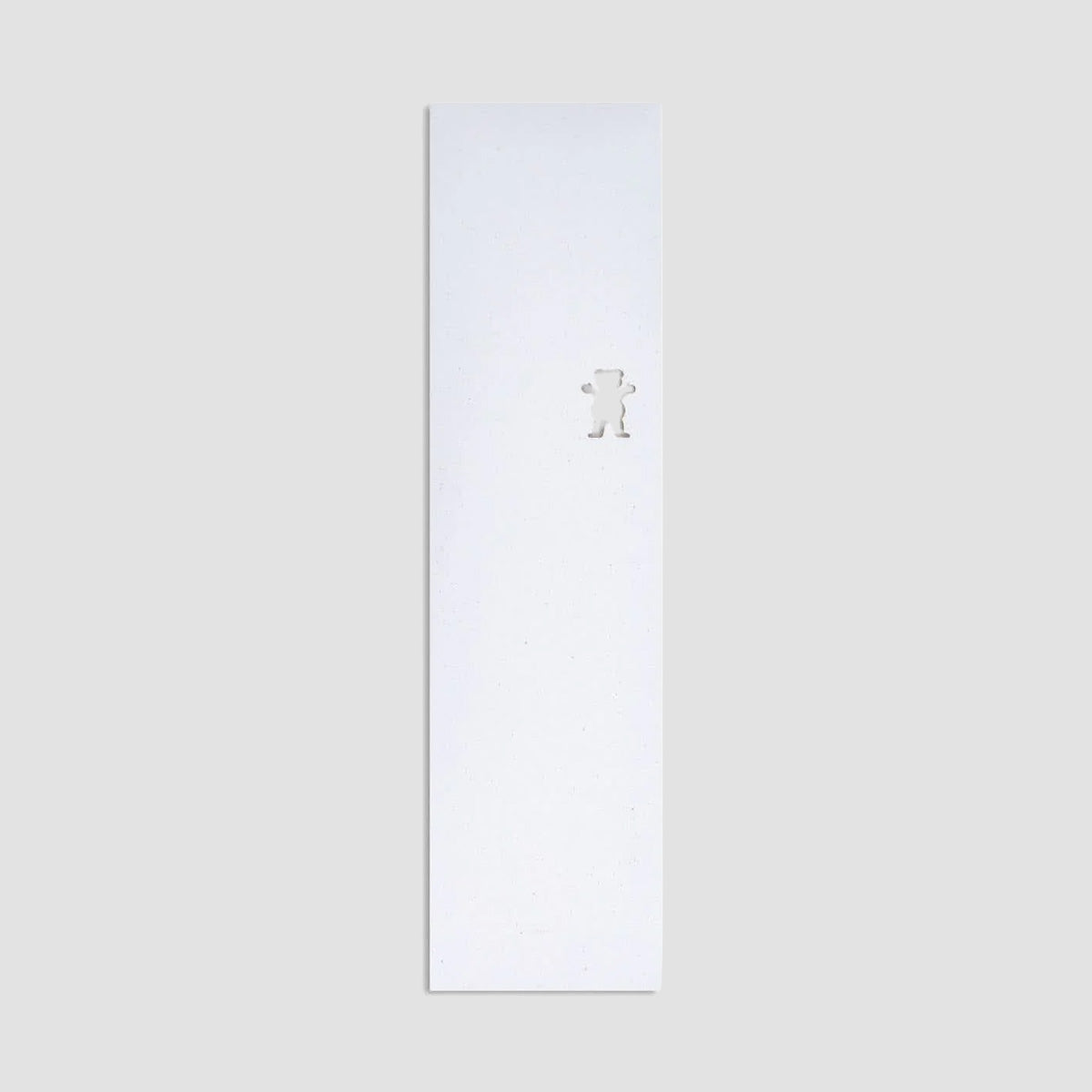 Grizzly Cutout Griptape White - 9"