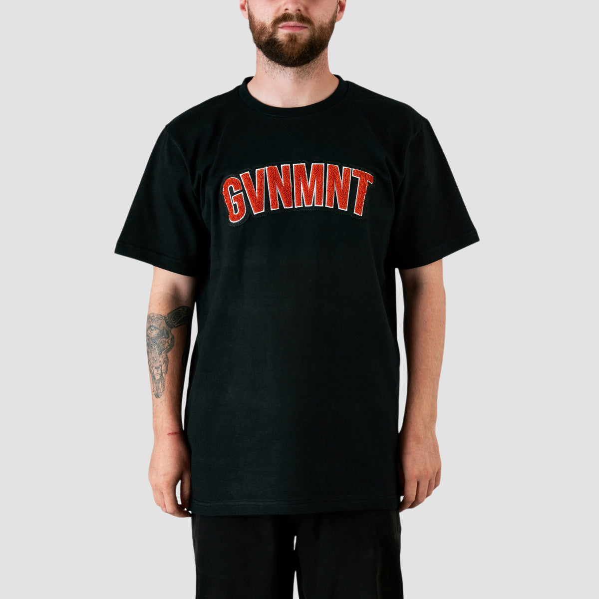 GVNMNT Curve Dat T-Shirt Black