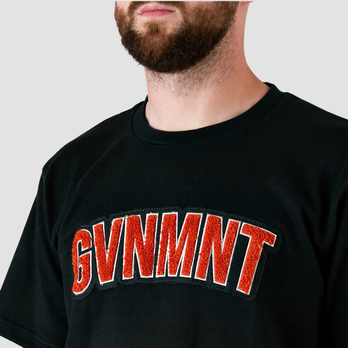 GVNMNT Curve Dat T-Shirt Black