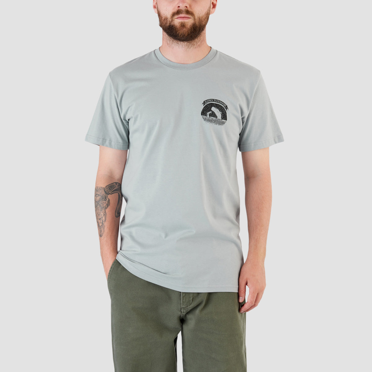 Heathen Ahab T-Shirt Smoke