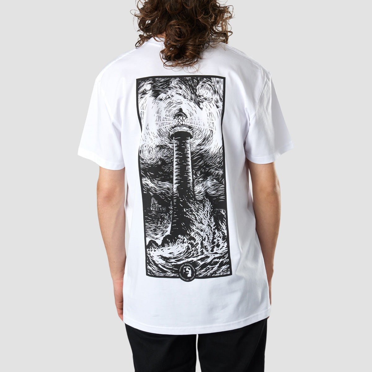 Heathen Lighthouse T-Shirt White