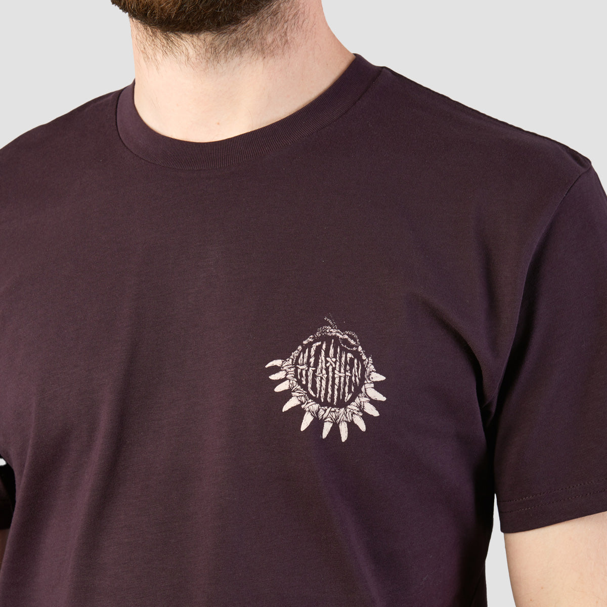 Heathen Moby vs Kraken T-Shirt Plum