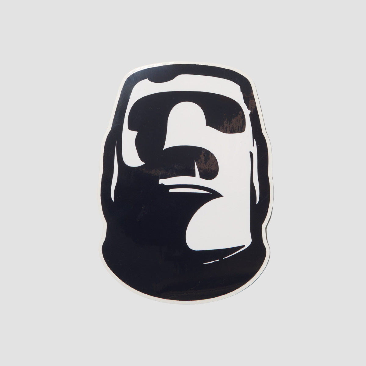 Heathen Monolith Sticker Black/White 50x37mm