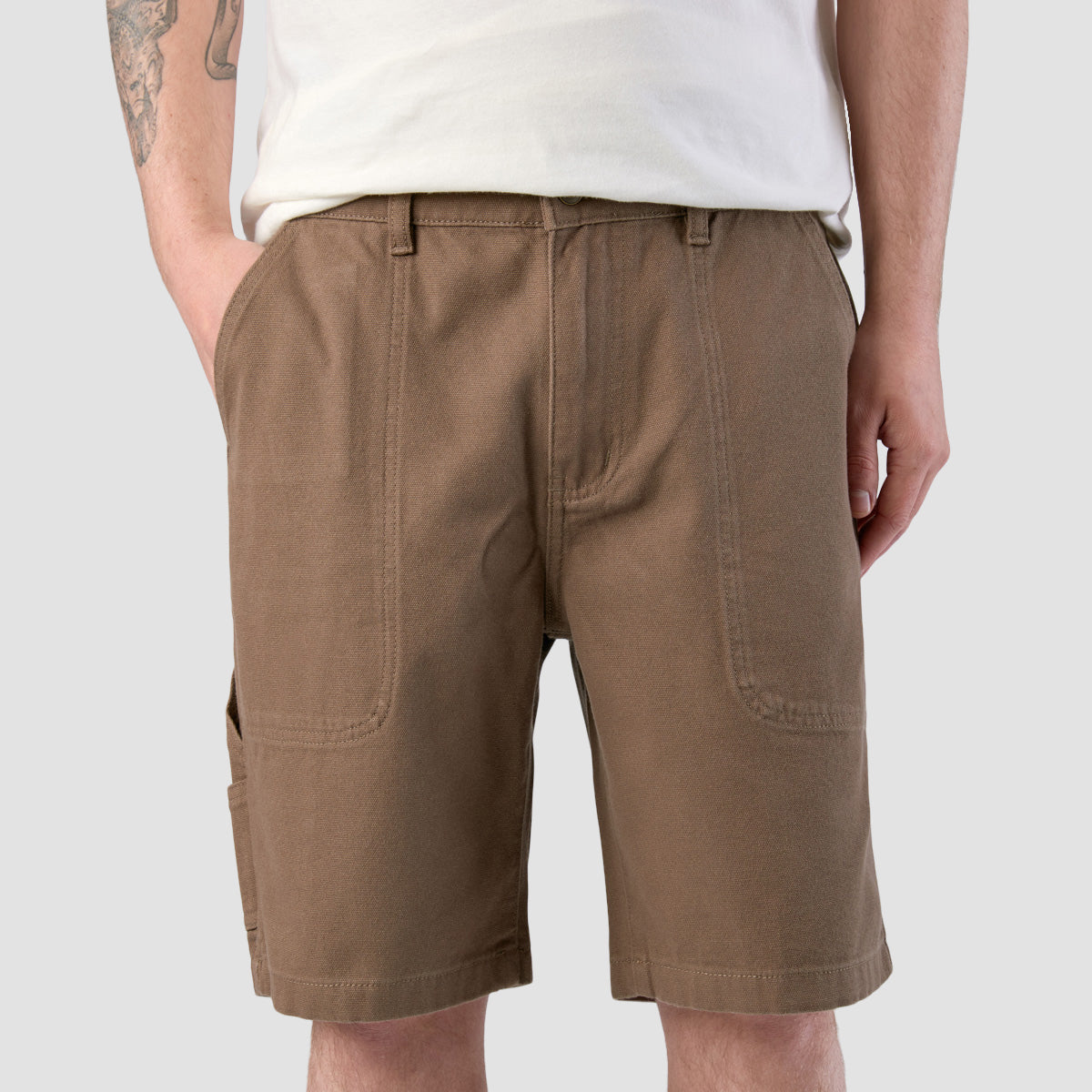 Heathen Pigpile Heavy Canvas Shorts Nut