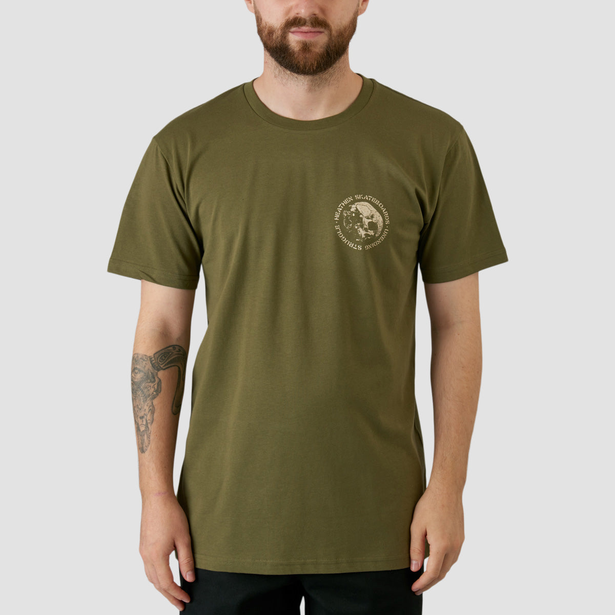 Heathen Sisyphus T-Shirt Army