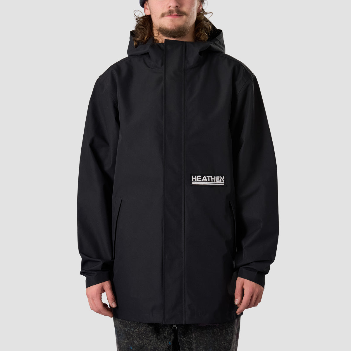 Heathen VG+ Trench 30K Tech Jacket Void