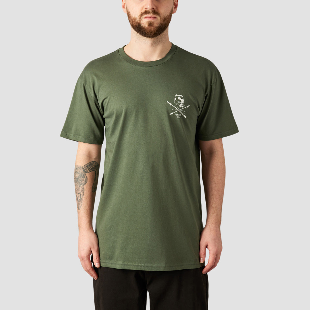 Heathen White Whale T-Shirt Cypress