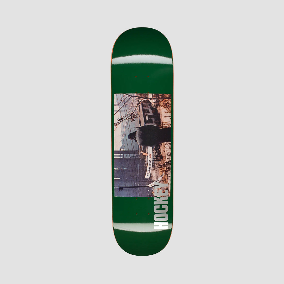 Hockey Welcome Home John Fitzgerald Skateboard Deck - 8.75"