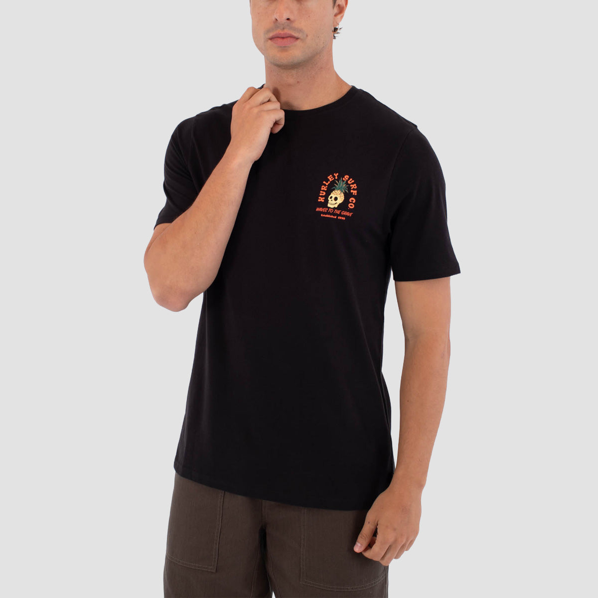 Hurley Berjim T-Shirt Black