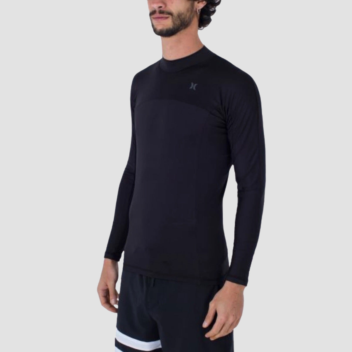 Hurley Channel Crossing Paddle Series Longsleeve Rash Vest Black