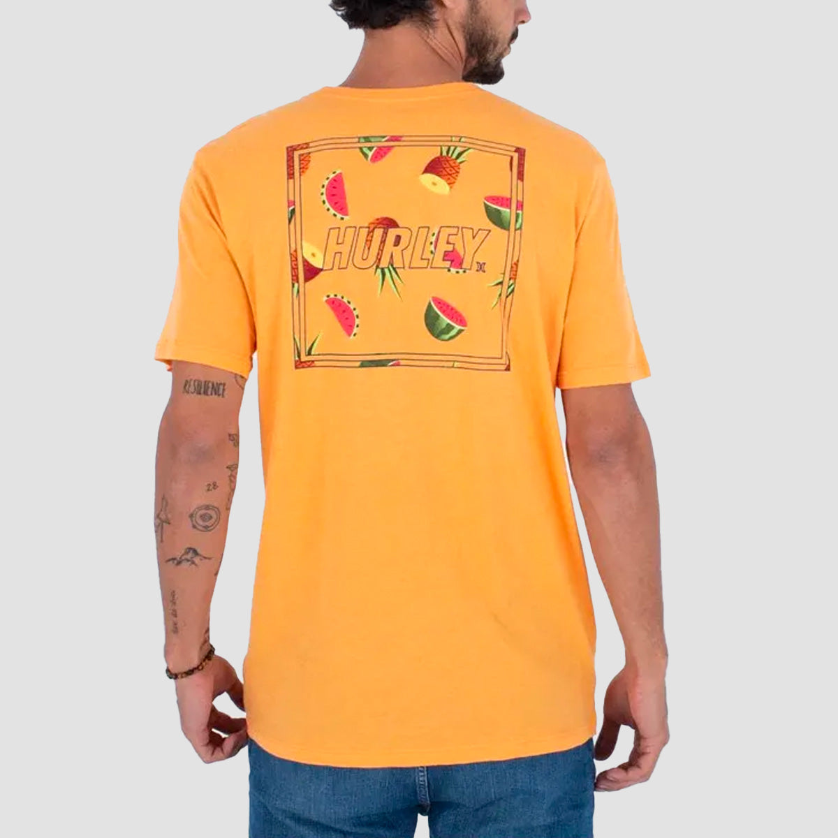 Hurley Everyday Four Corners T-Shirt Nectarine