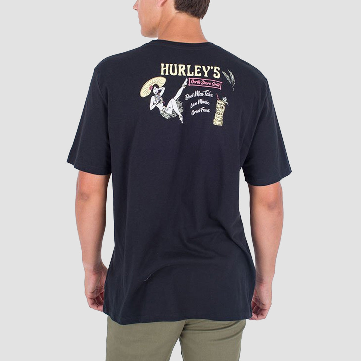 Hurley Everyday Northshore Gal T-Shirt Black