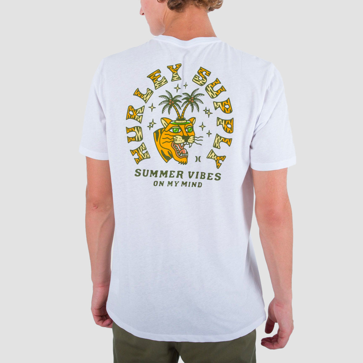 Hurley Everyday Summer Vibes T-Shirt White