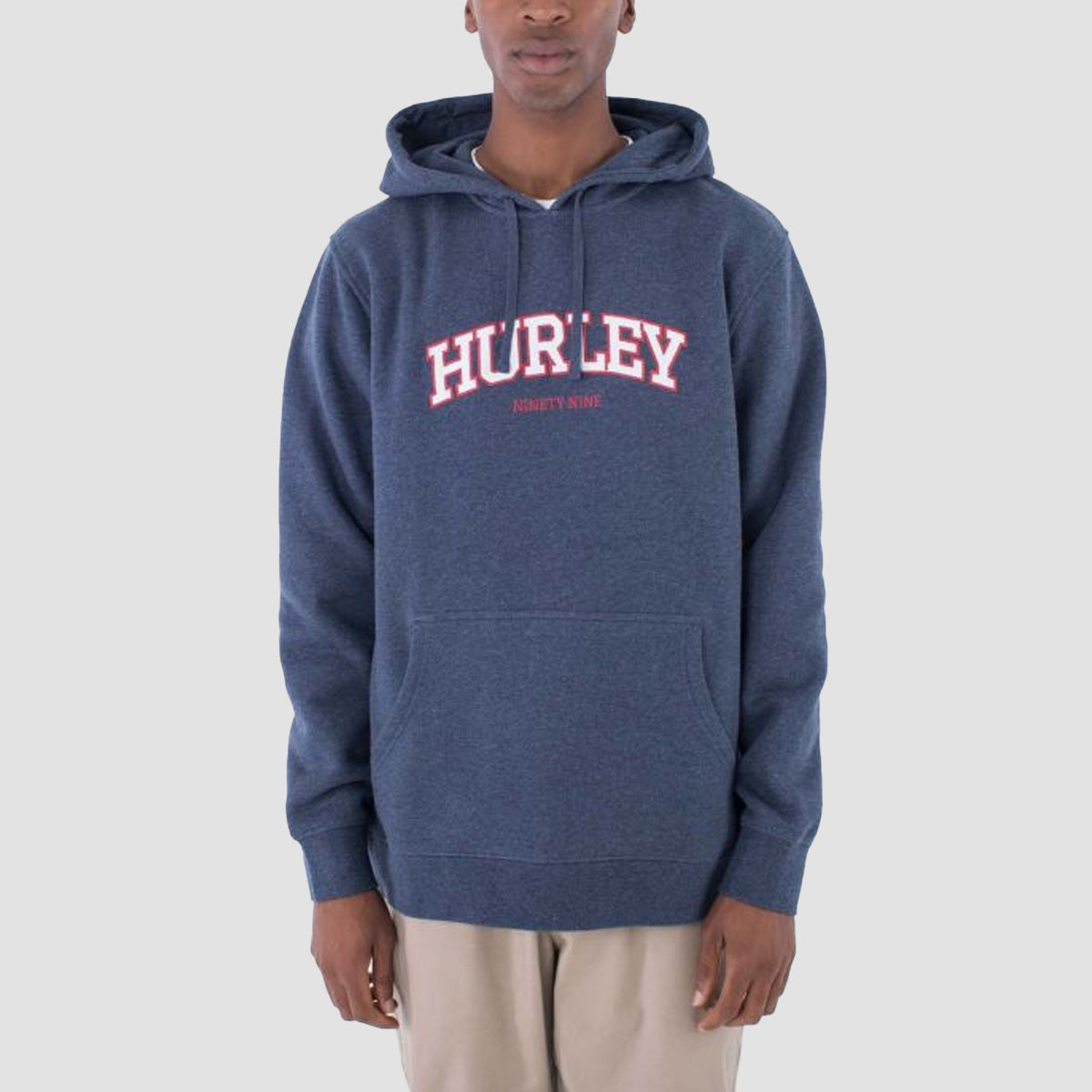 Hurley Flow Pullover Hoodie Heather Indigo