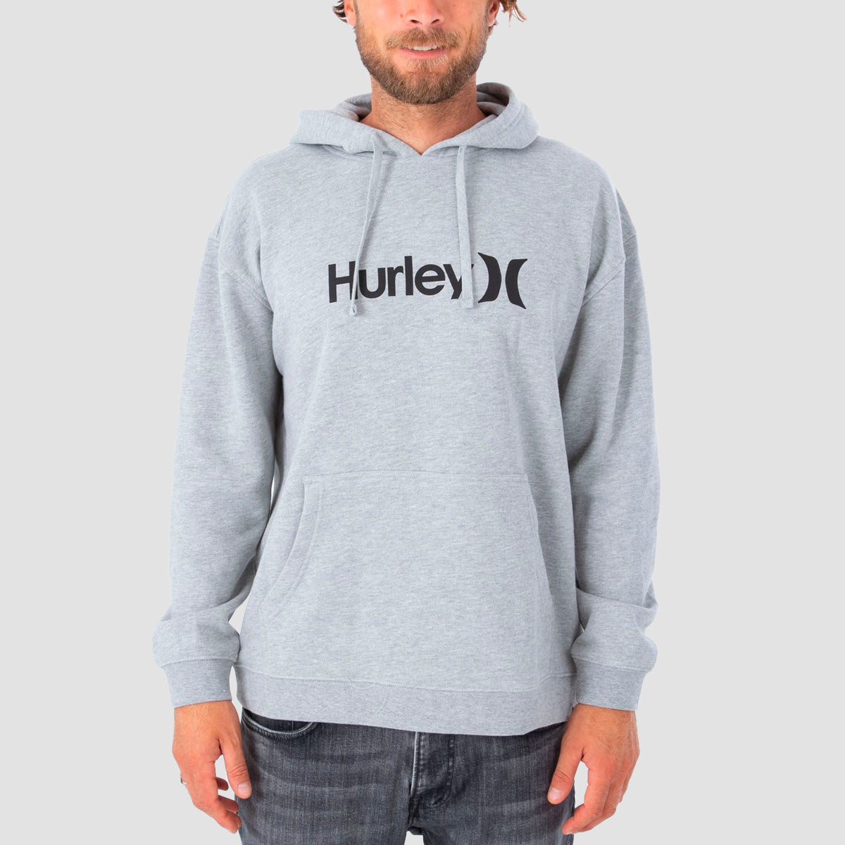 Grey 2024 hurley hoodie