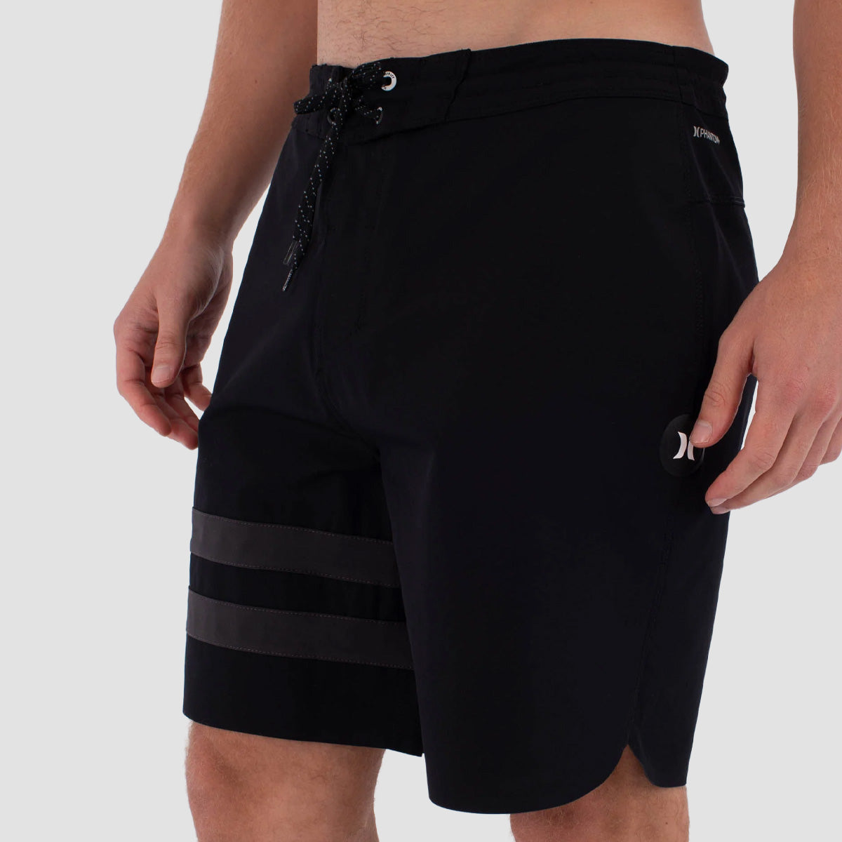 Hurley Phantom Block Party Renegade 18" Boardshorts Black