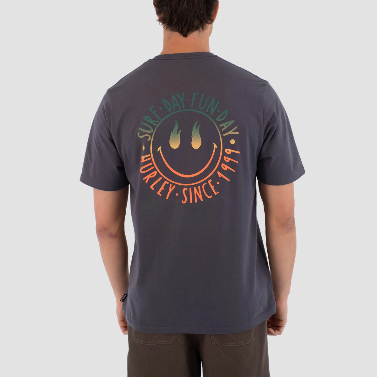 Hurley Rubel T-Shirt Dark Stone Grey