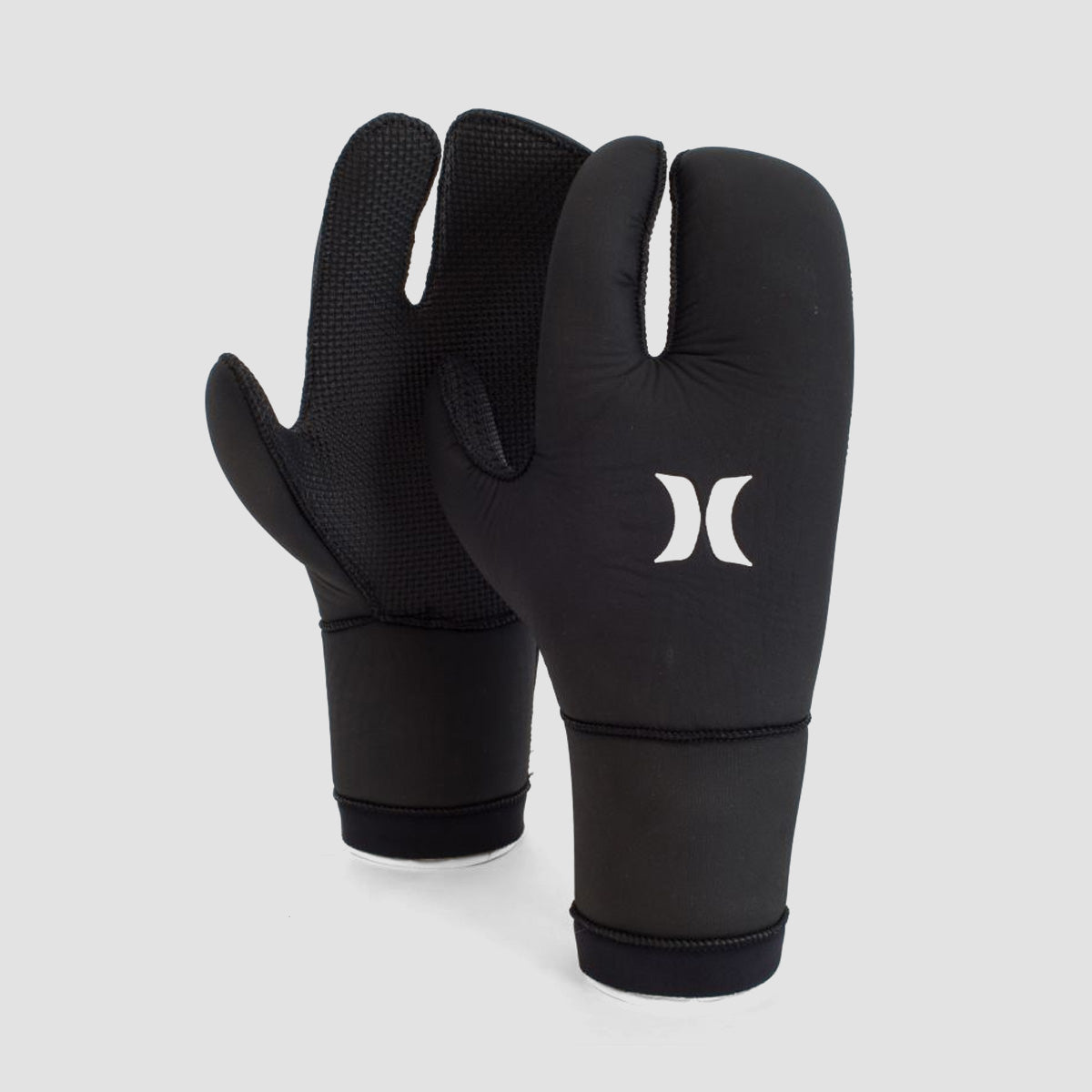 Hurley Surf Advantage Plus 5mm 3 Finger Wetsuit Gloves Black