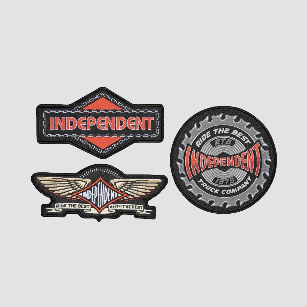 Independent HO24 Patch Set Assorted