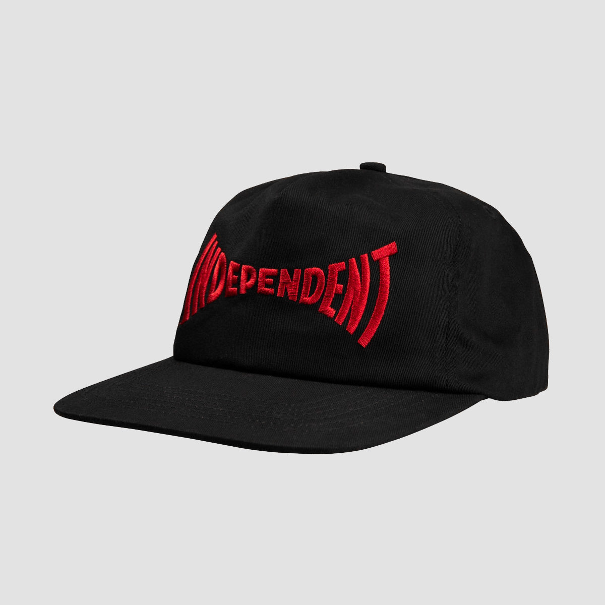 Independent Spanning Snapback Cap Black