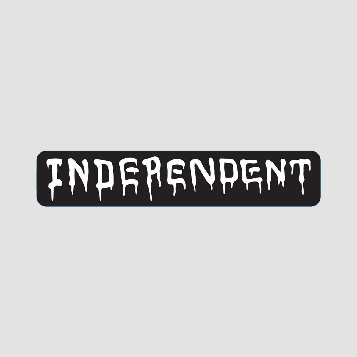 Independent Vandal Sticker Black/White 150x30mm